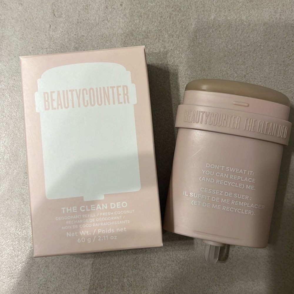 Beautycounter clean deo fresh coconut refill